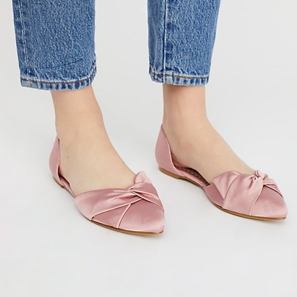 🌸Restricted Annabella Flat Free People In Blush